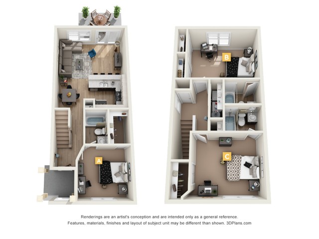 The Retreat on Milledge - Fairview - 3x3