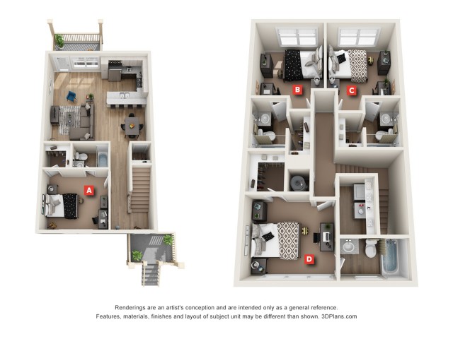 The Retreat East - The Keys Townhome - 4x4