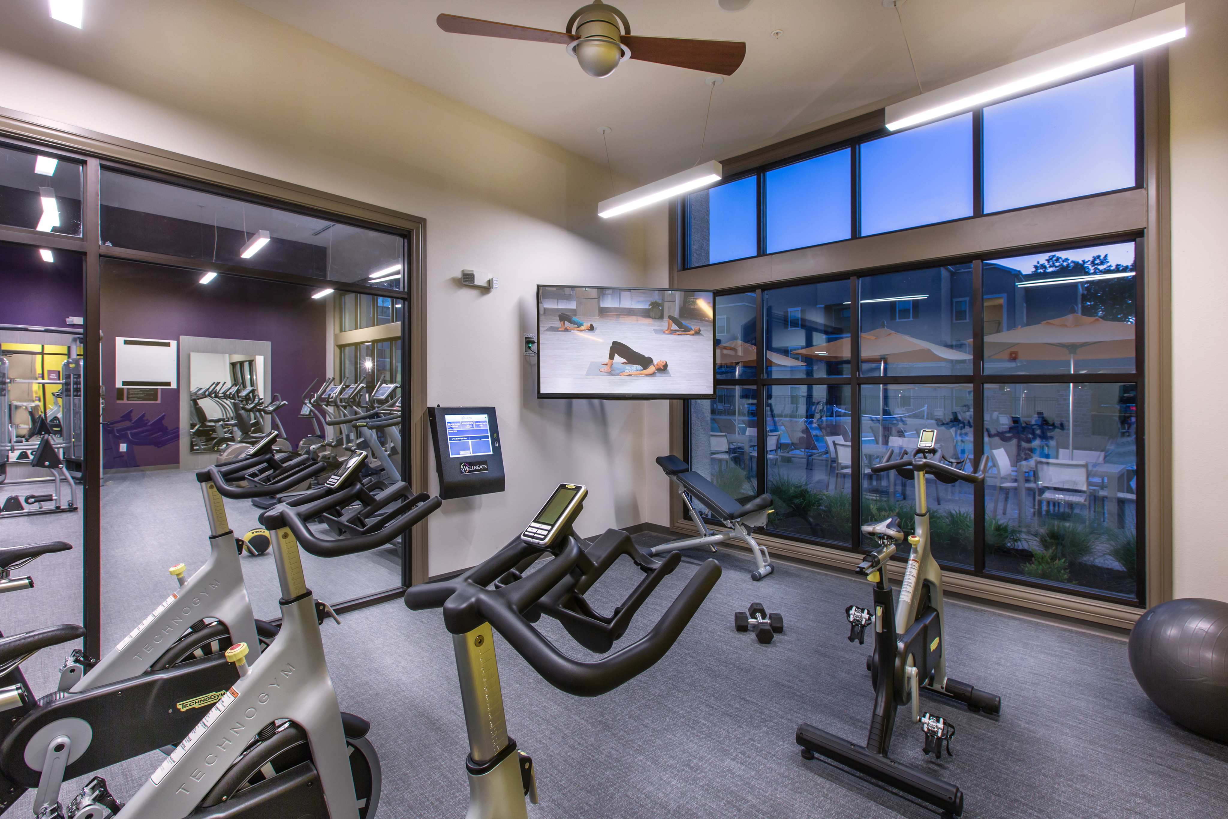 Image of 24-Hour Fitness Center with Locker Rooms, Premium Equipment, Free Weights and Spin Room for The Legacy at Baton Rouge