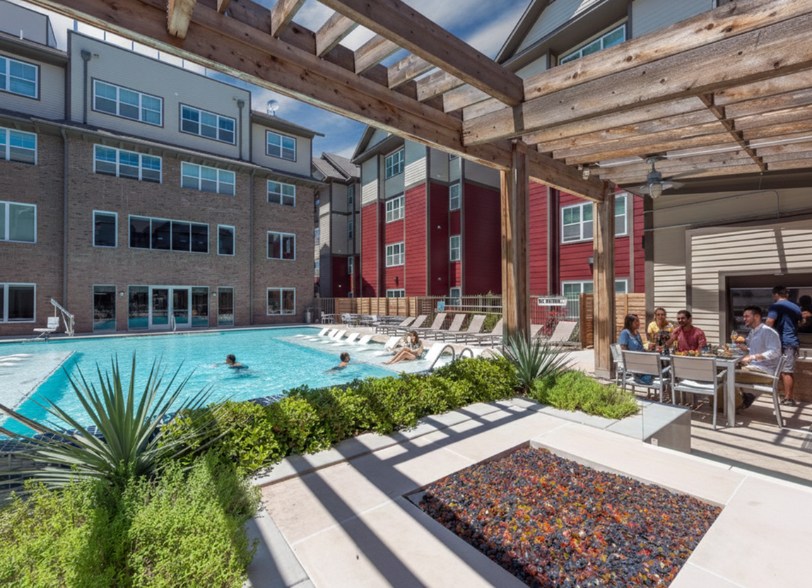 Outdoor Pool Area with Deck