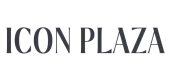 Modern ICON Plaza logo in bold black font