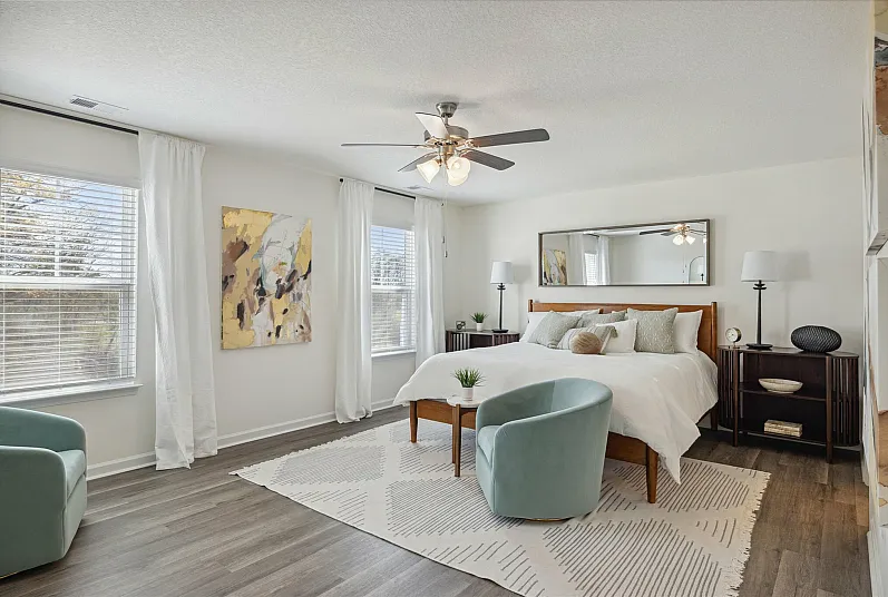 Spacious Bedrooms