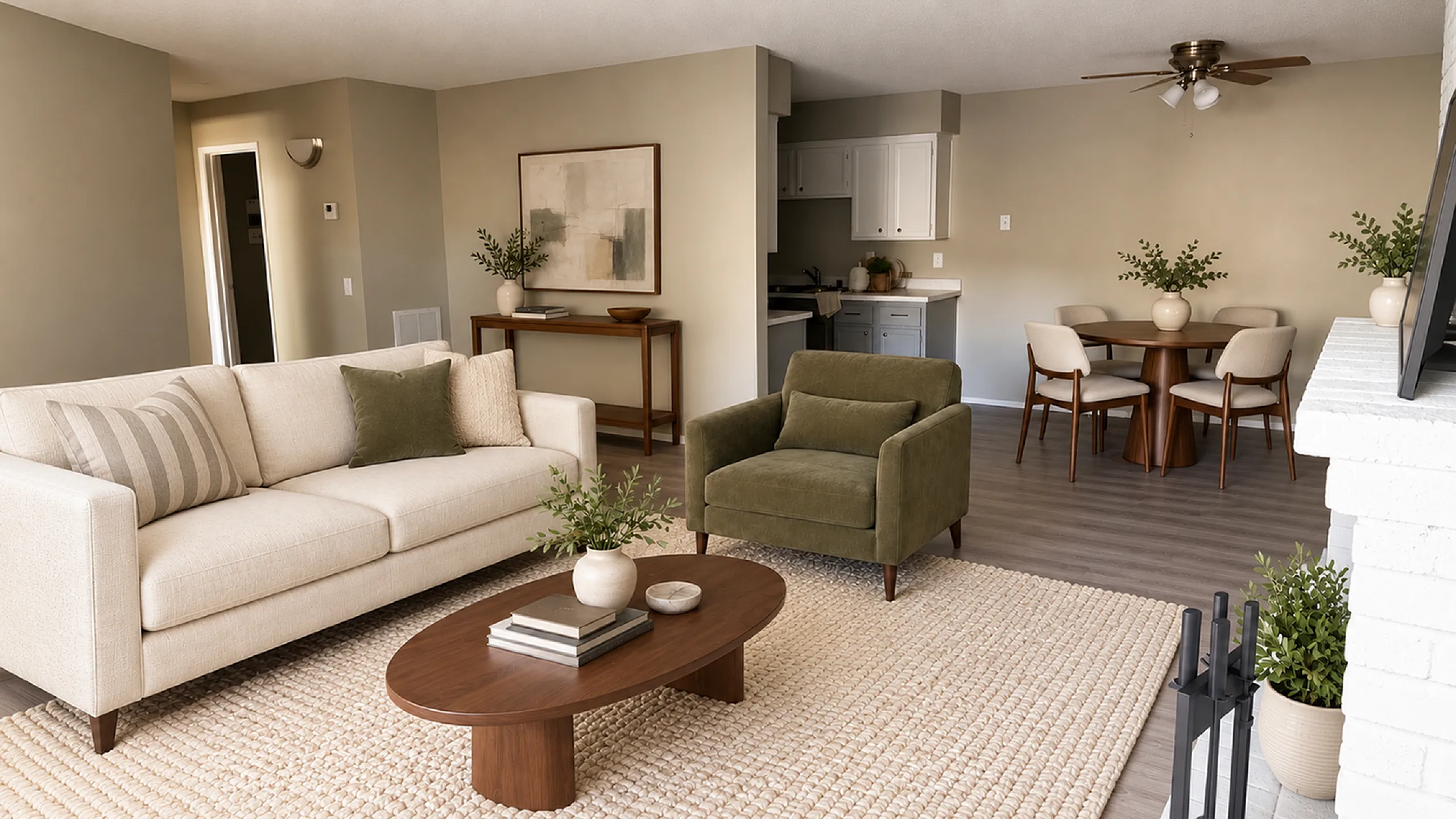 The Enclave - Cozy Living Room