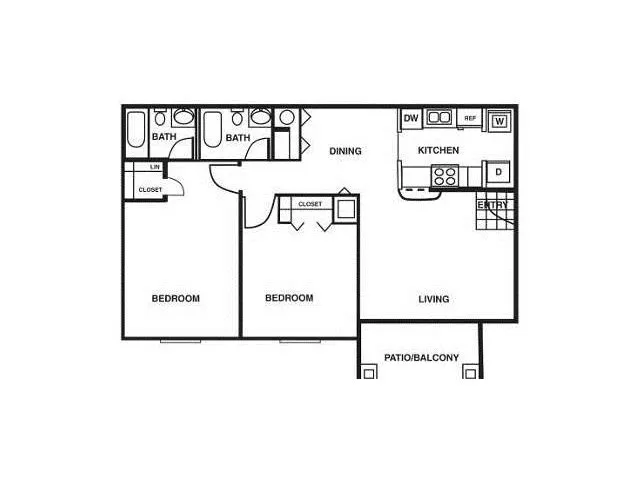 Saddle Creek Apartments - Chestnut