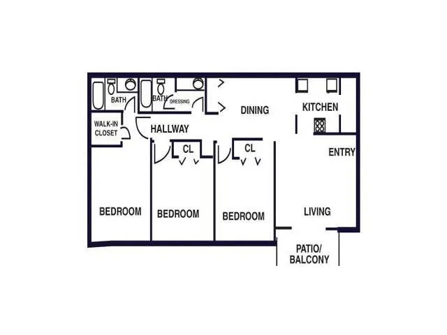Saddle Creek Apartments - Dogwood