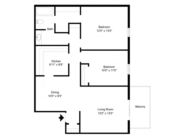 Royal Arms Bowling Green - 2 Bedrooms / 1 Bathroom
