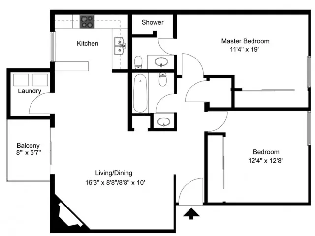 Stonewood Village - 2 Bedrooms / 2 Bathrooms