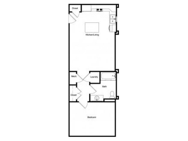 Mayfair West End - 1 Bedroom / 1 Bathroom / 770 Sq. Ft.