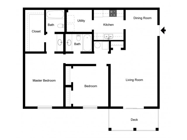 Massman Manor - 2 Bedrooms / 2 Bathrooms
