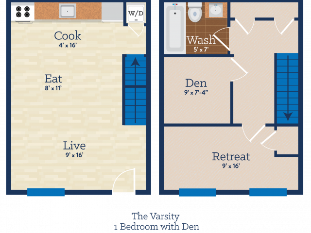 Den-Style Unit