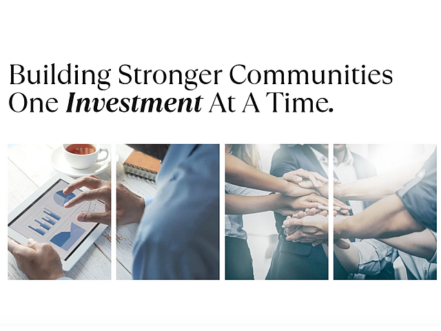 Inspiring montage of teamwork and financial growth, emphasizing community building.