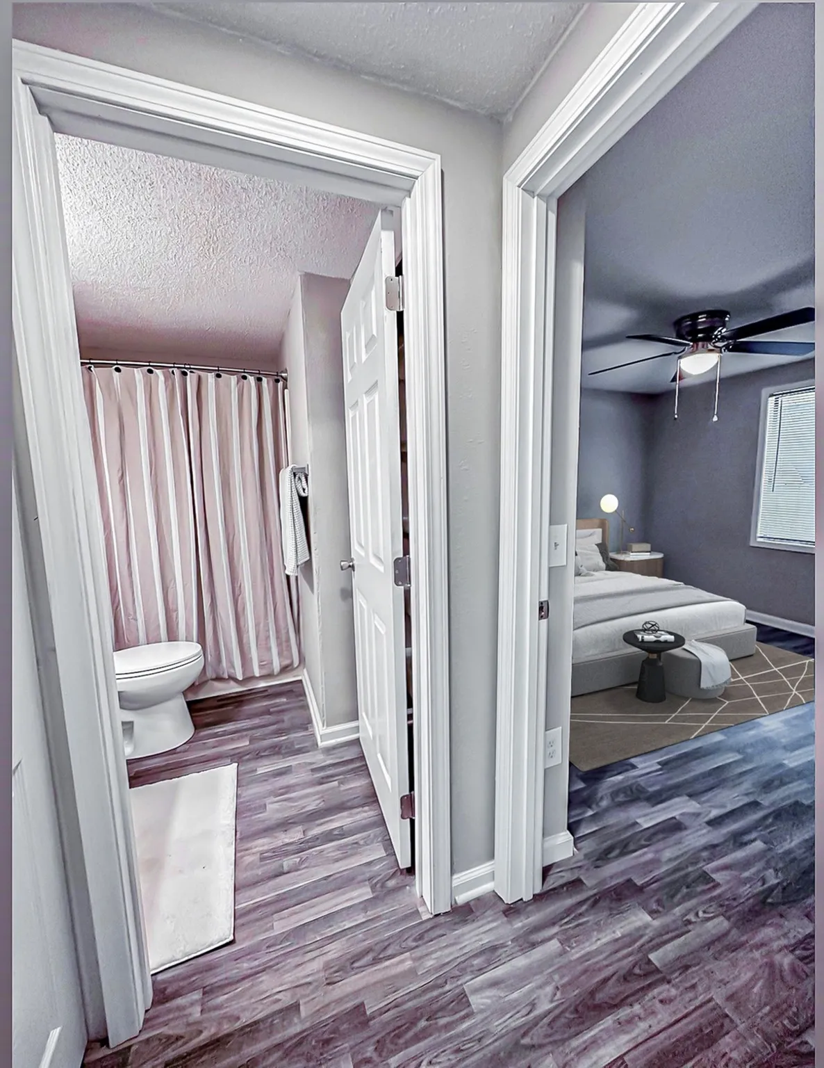 2x2 hall to bedroom
