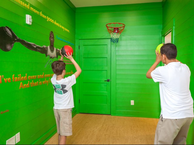 Image of Indoor Basketball Area for Swallowtail Flats