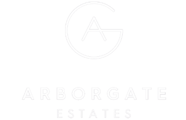 Arborgate Estates logo white