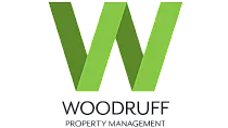 Vibrant green 'W' logo representing Woodruff Property Management, exuding a fresh and professional identity.