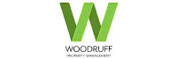 Bold green W logo symbolizing Woodruff Property Management, modern and eye-catching design.