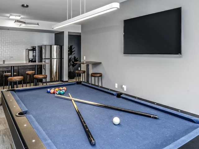 Resident Lounge with Pool Table