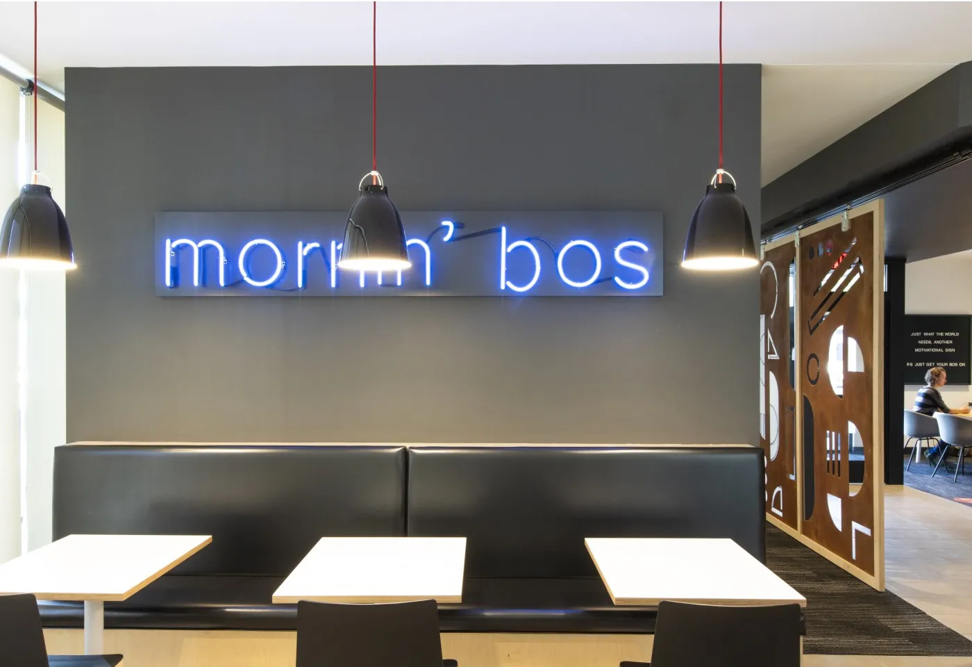 Mornin' Bos Coffee Lounge - offering FREE Starbucks coffee bar!