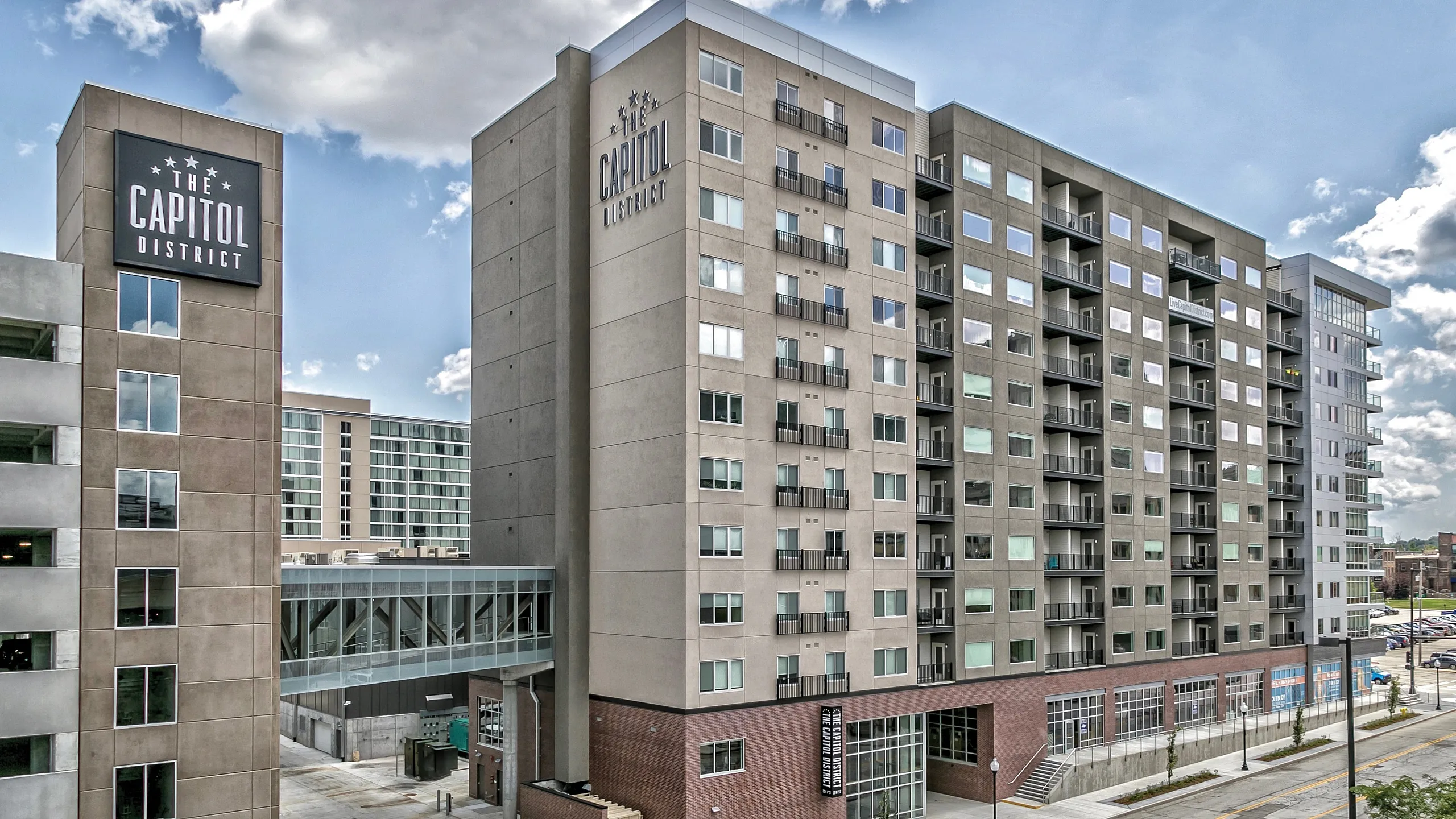 Capitol District Apartments Exterior
