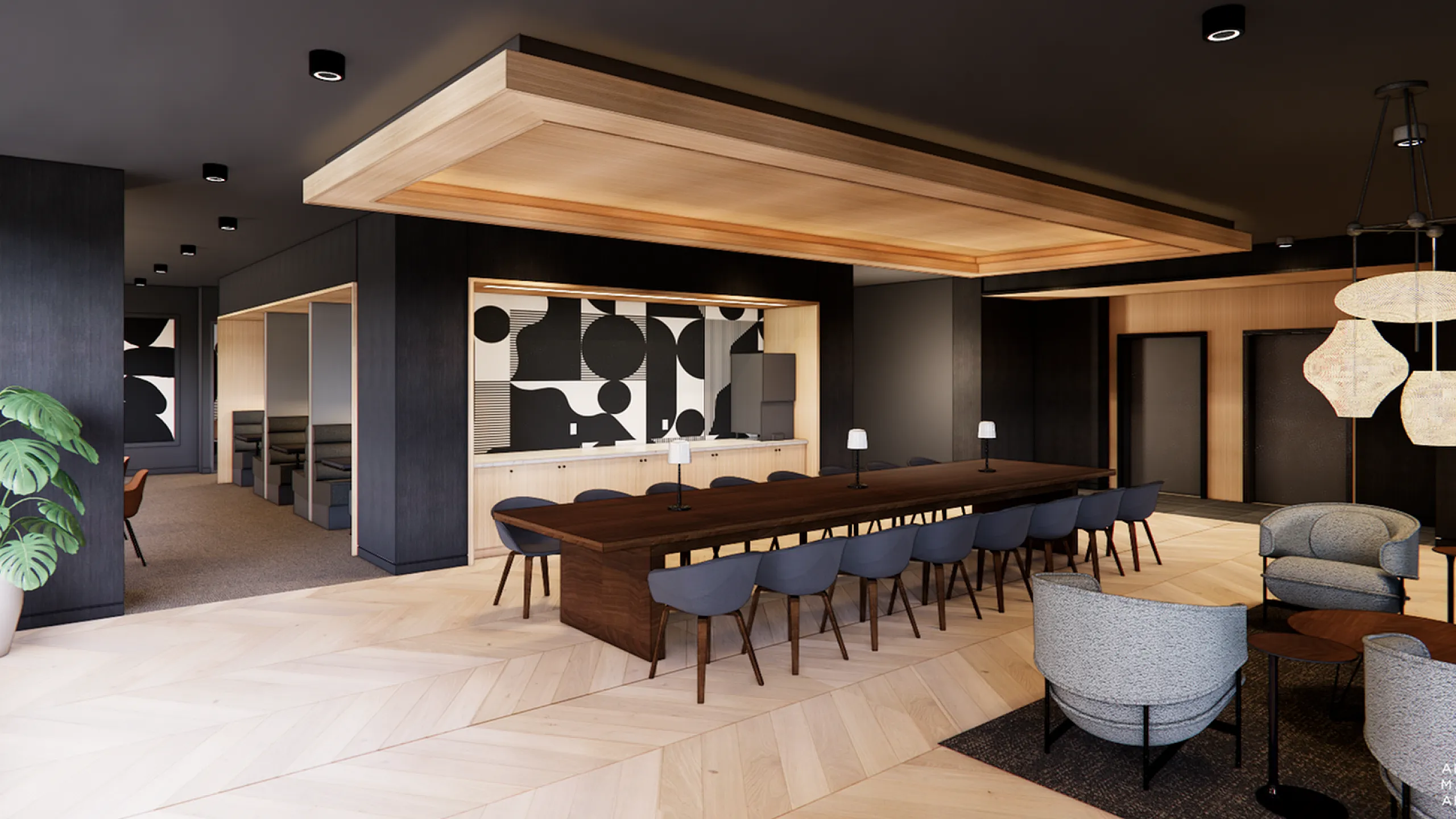 FRAME elevator lobby