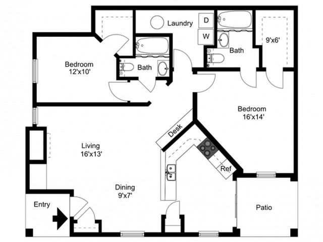 Floor Plan | Apartment Homes In Williamsville | Renaissance Place Apartments