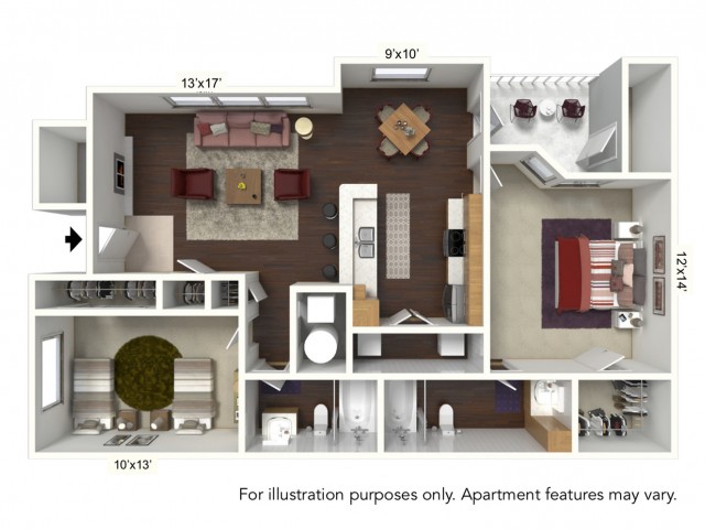 Floor Plan 3 | Windsong Place Apartments
