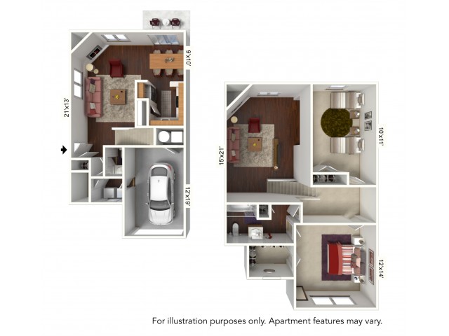 Floor Plan 6 | Windsong Place Apartments