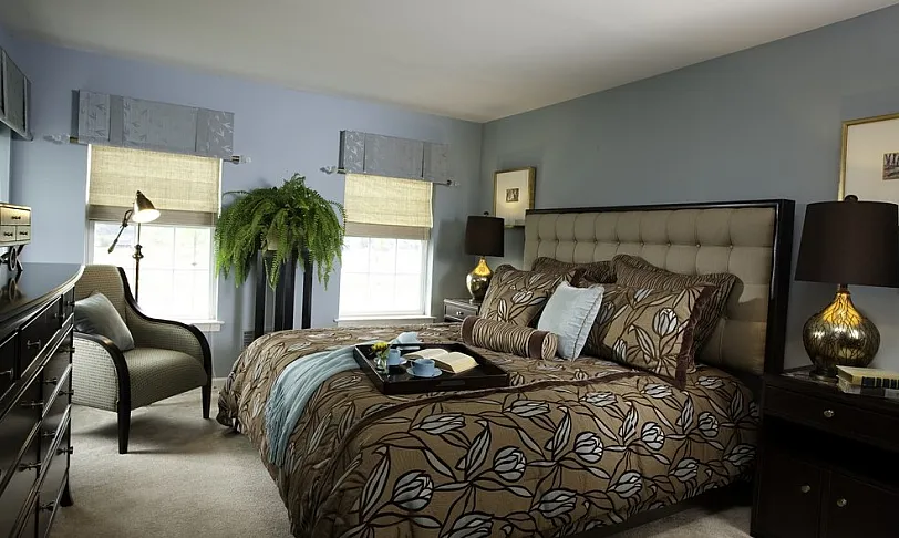 The Courts at Wetherburn Commons - Elegant Bedroom