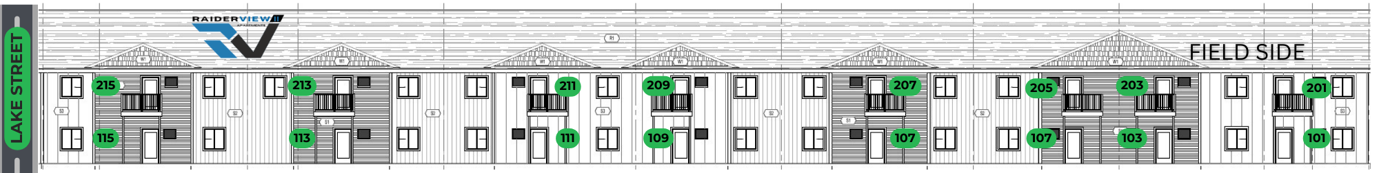 3BED2BATH Floor Plan