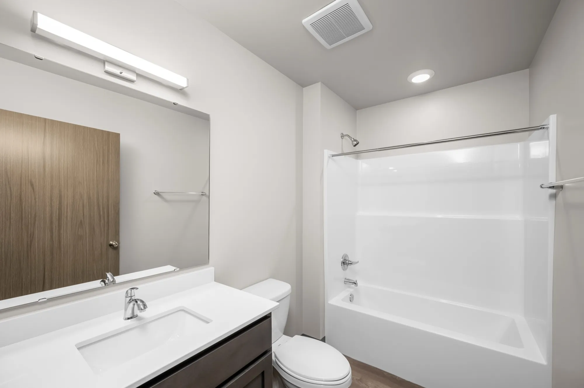 3BED1BATH Floor Plan