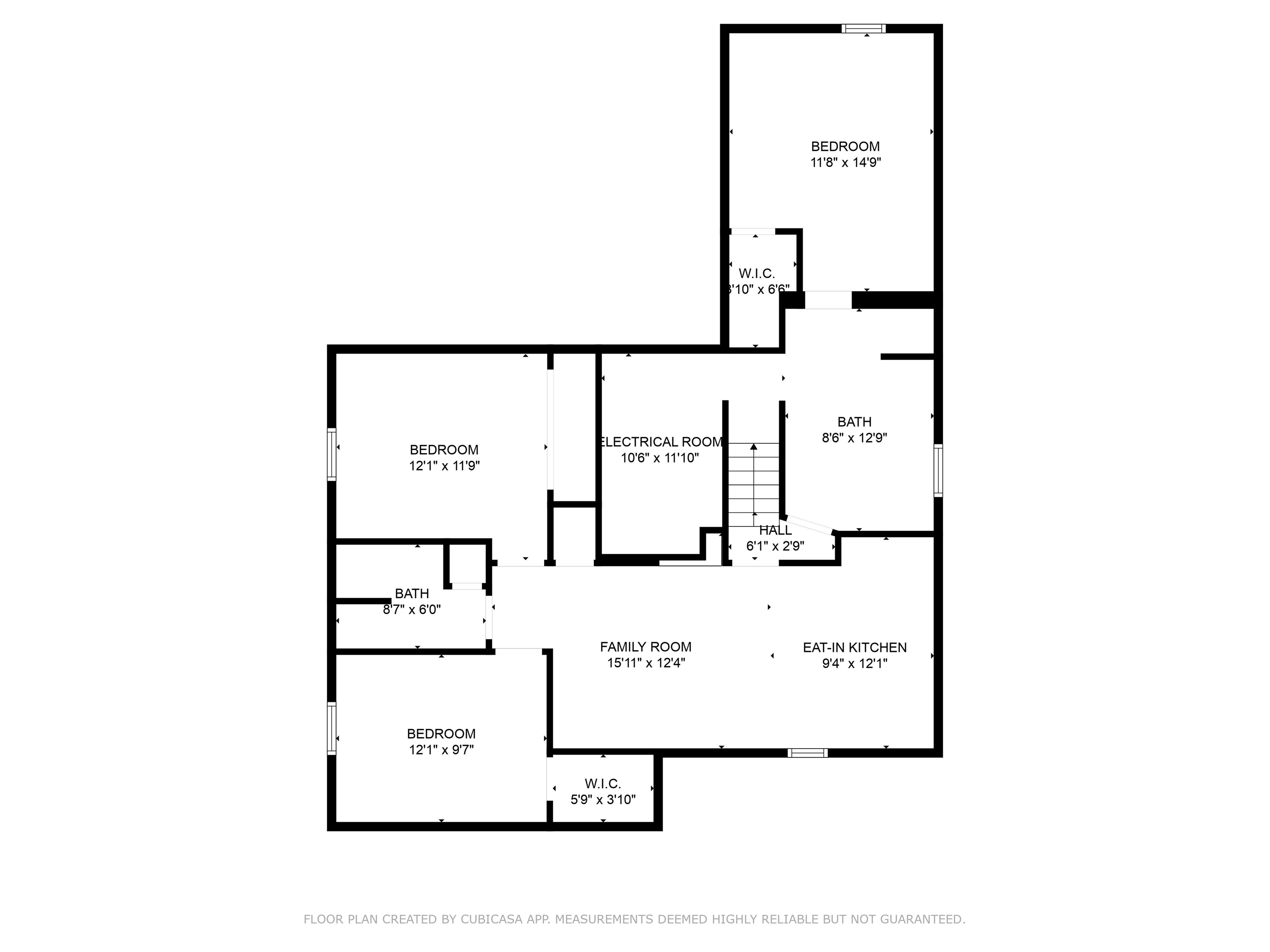Inviting floor plan with 3 bedrooms, spacious family room, and eat-in kitchen, ideal for modern living and comfort.