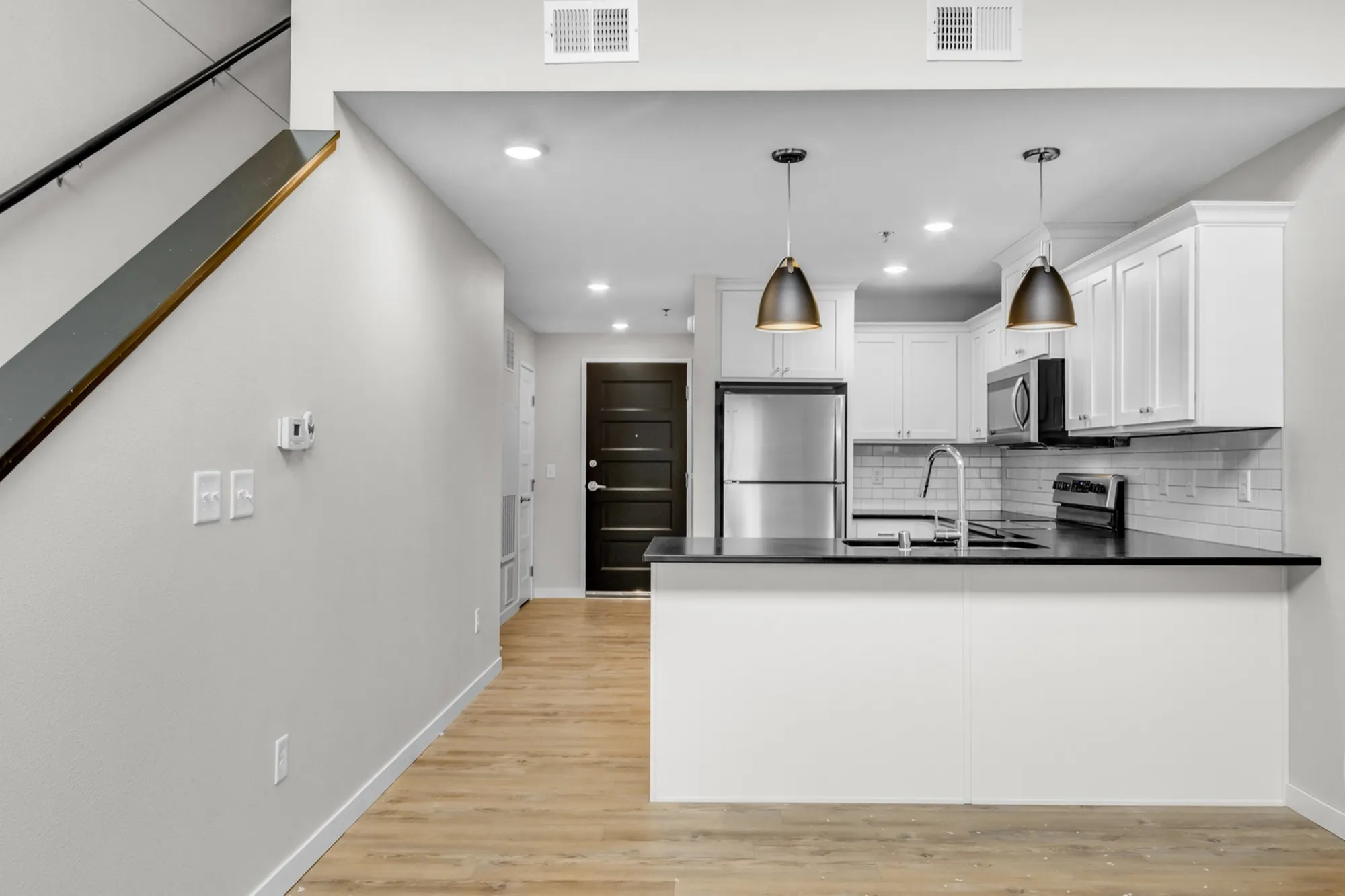 APT | 1BED1.5BATH | TWO STORY-A Floor Plan