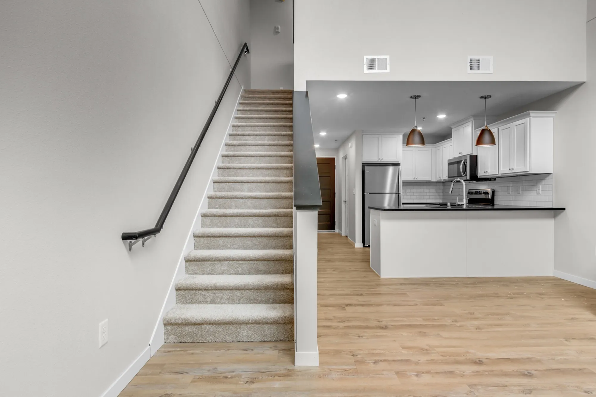 APT | 1BED1.5BATH | TWO STORY-A Floor Plan