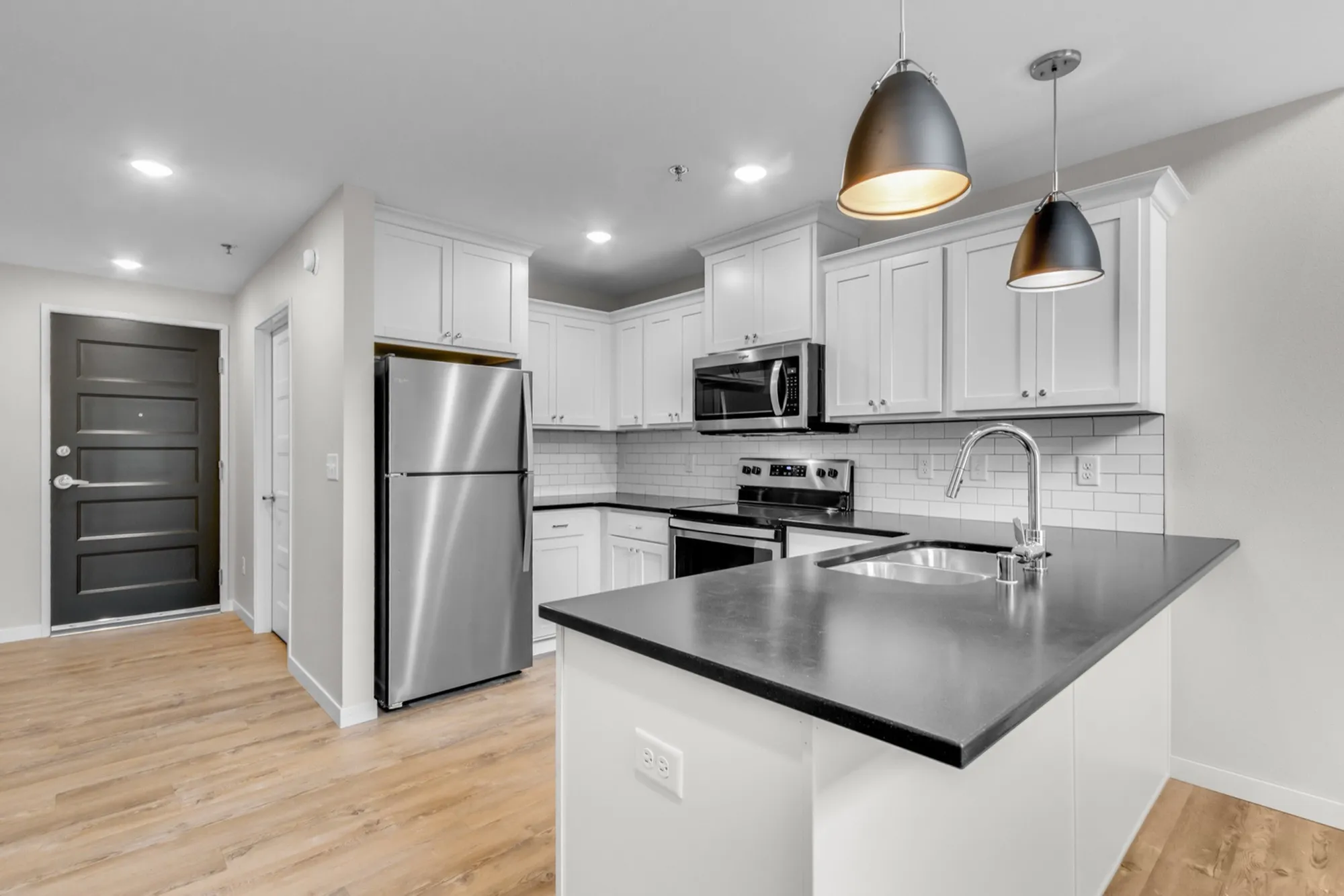 APT | 1BED1.5BATH | TWO STORY-A Floor Plan