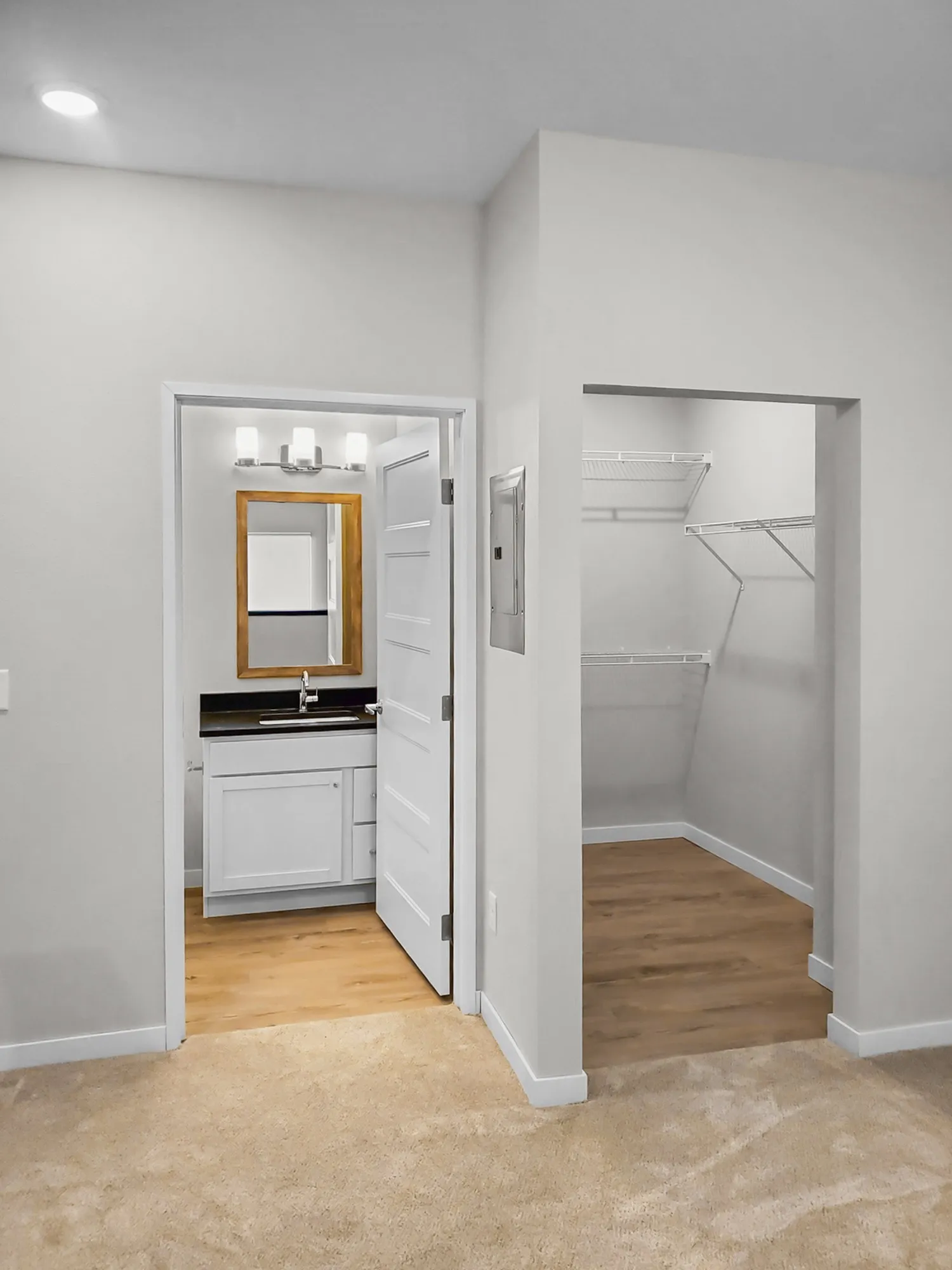APT | 1BED1.5BATH | TWO STORY-A Floor Plan