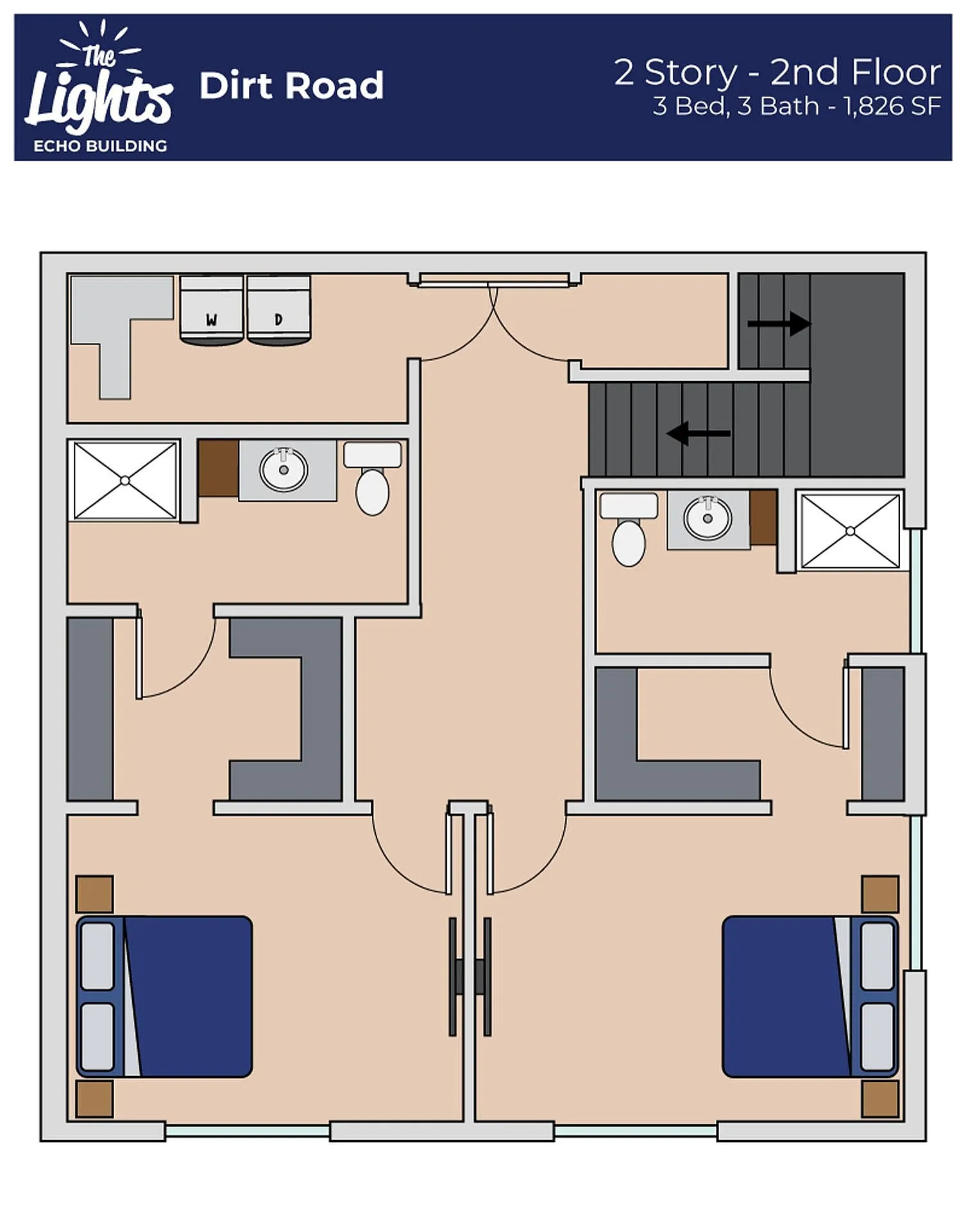 Dirt Road | Plaza View Floor Plan