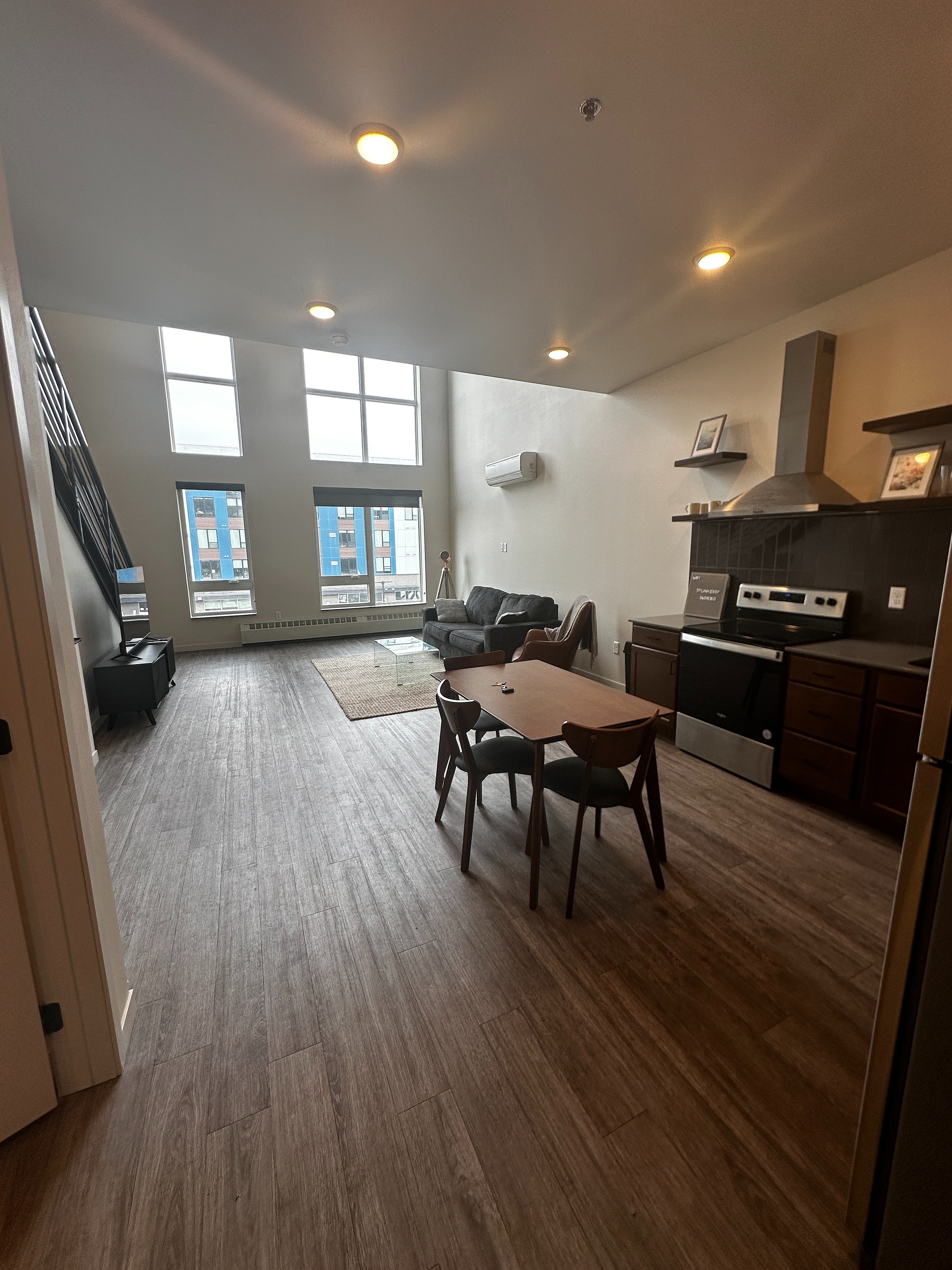 Furnished 1 Bed Floor Plan