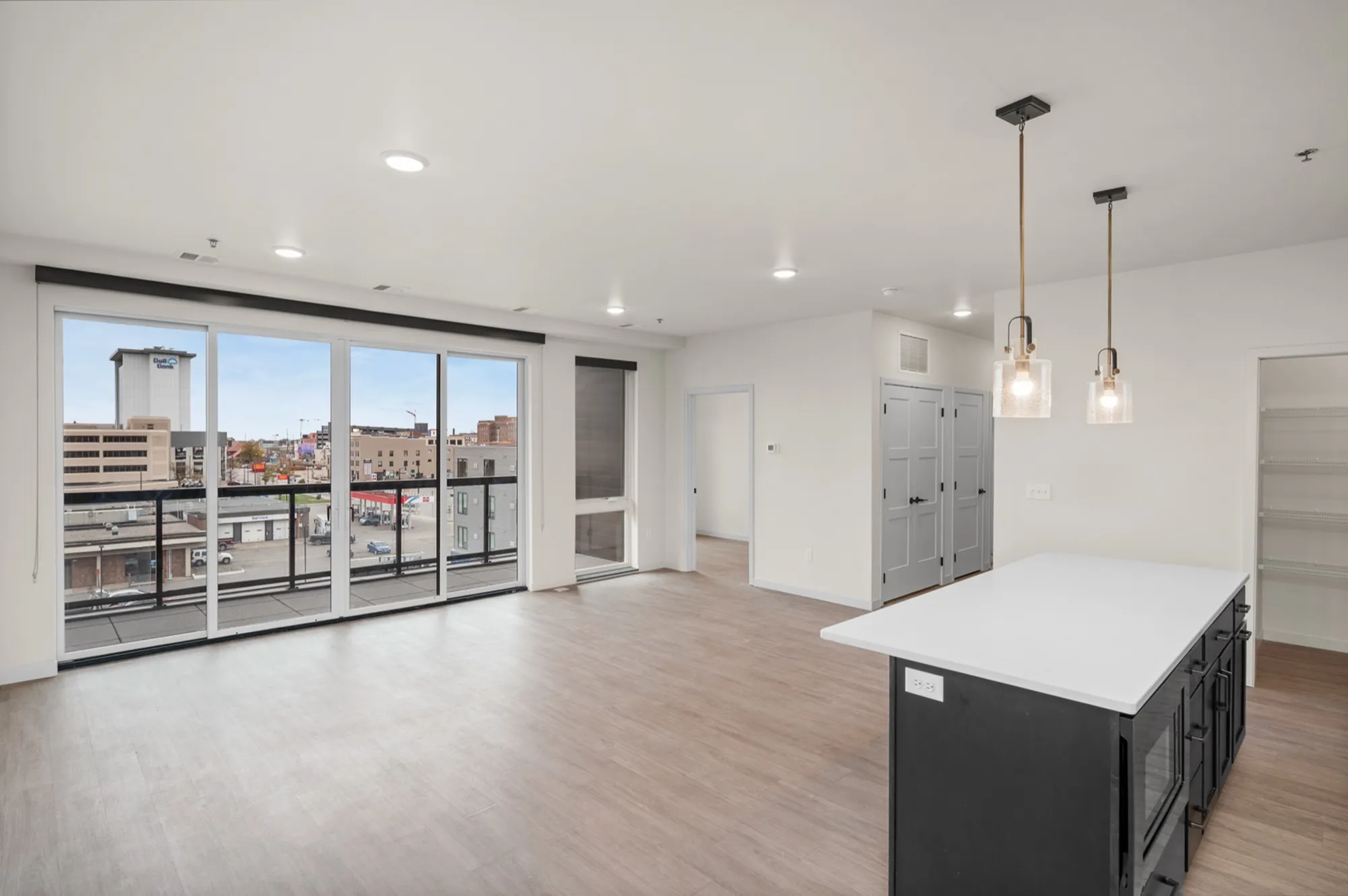 Condo #515 at The Arch - Open Living Area