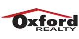 Oxford Realty logo with a stylized red roof design over the brand name, emphasizing trust and professionalism in real estate.