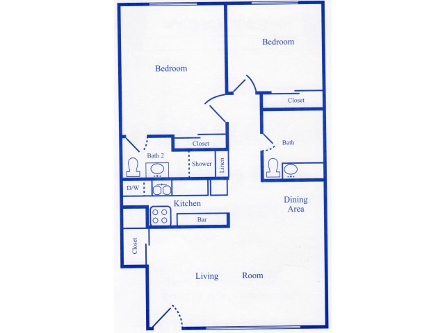 Granada Pueblo - 2 Bedroom 2 Bath