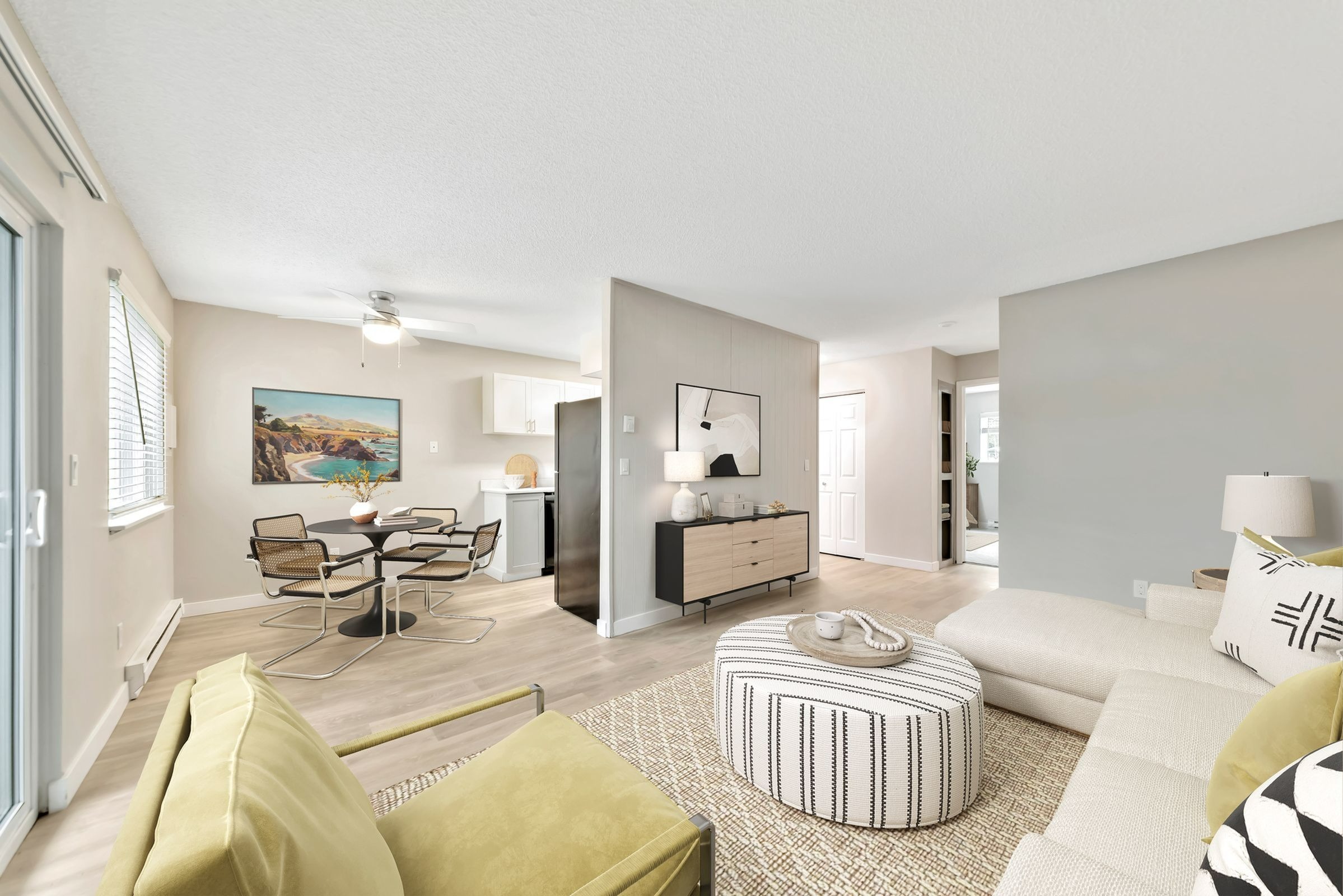 Living Room & Dining Room