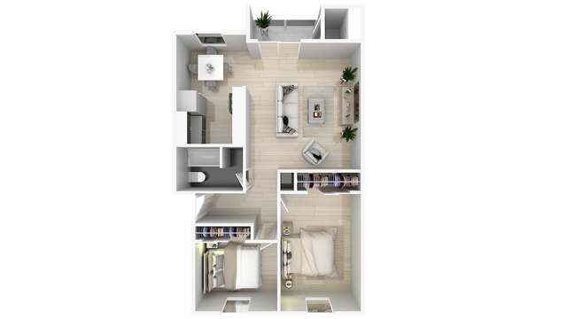The Stills 2 Bedroom Floorplan