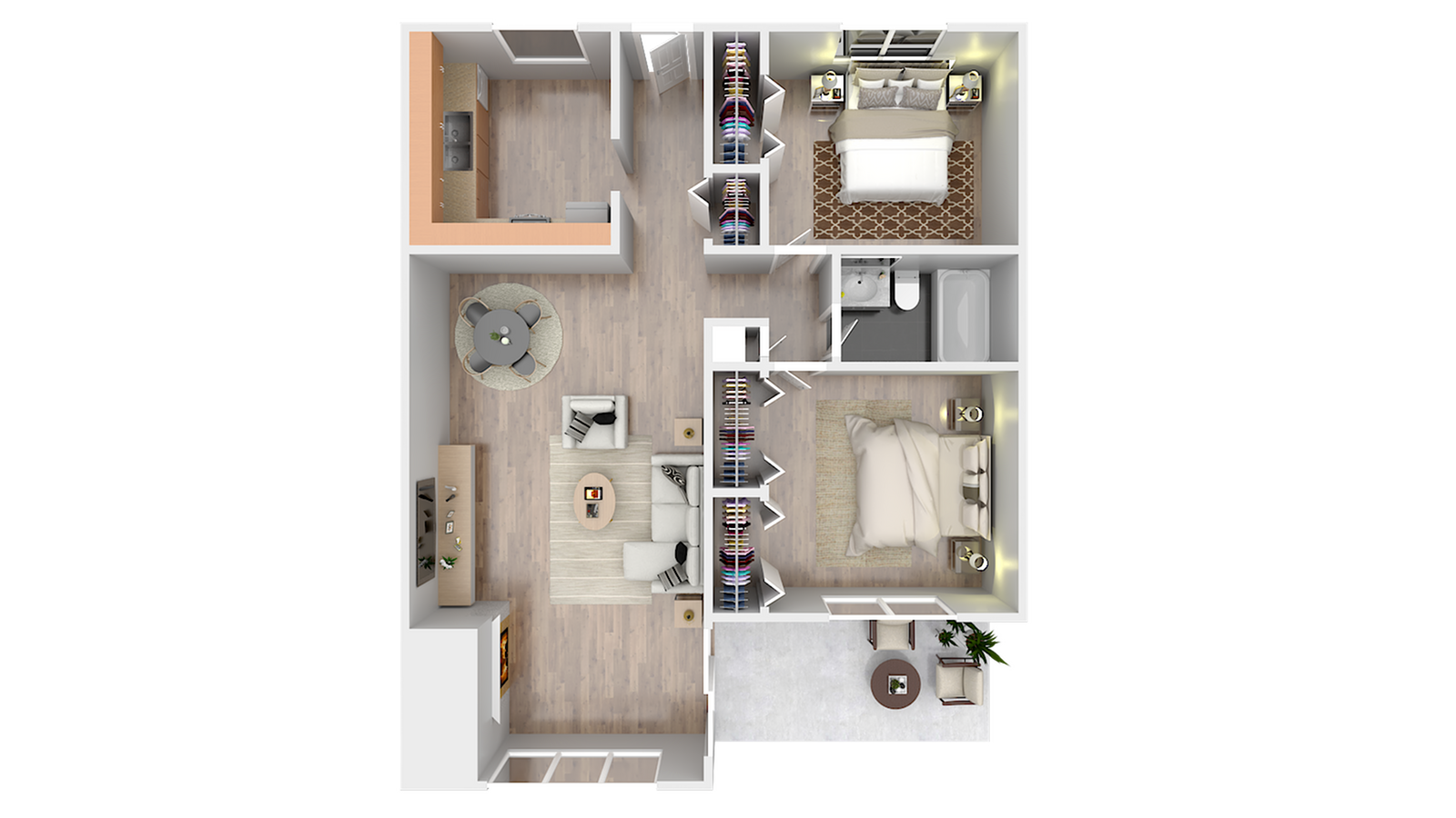 1 3 Bed Apartments Check Availability The Larson Apartments in