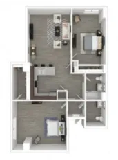 2 BED 2 BATH