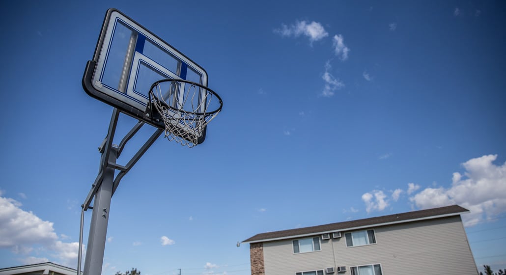 Image of Basketball Court for Adams Square