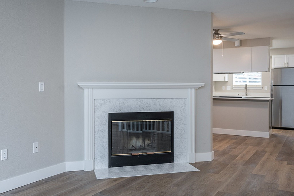 Image of Fireplace in select units for Ashley Terrace
