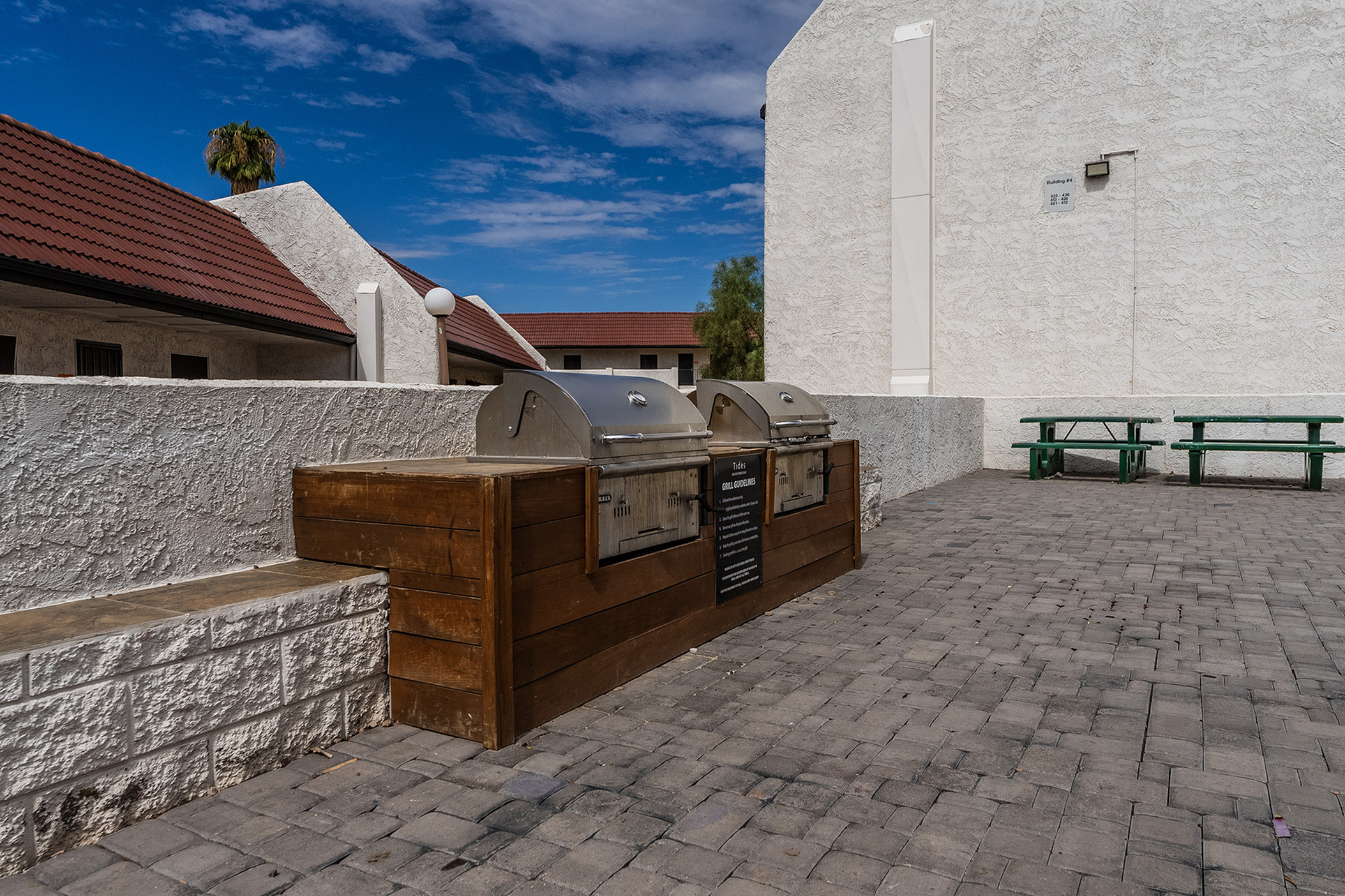 Image of BBQ Area for MadEry Apartments