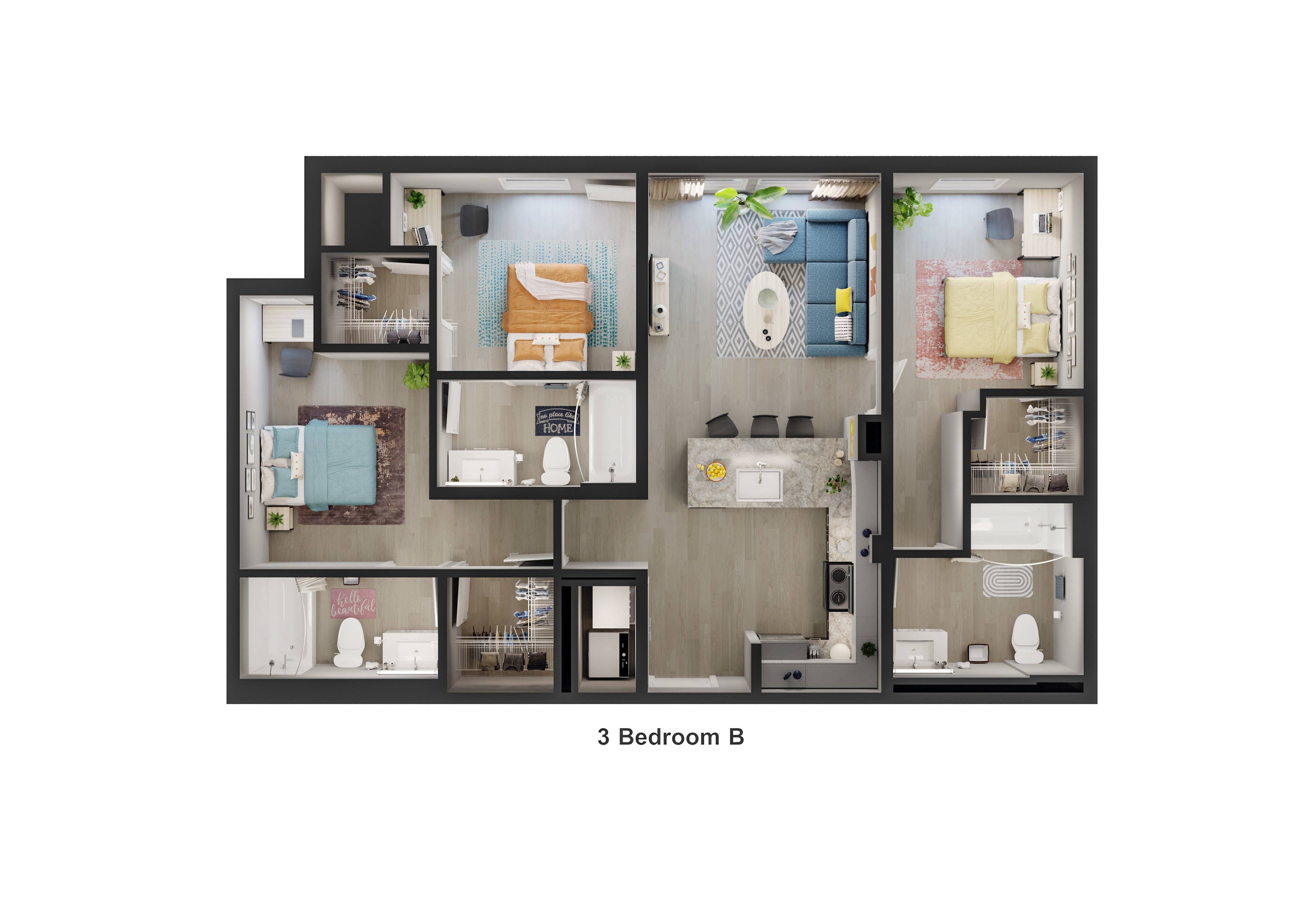 3 Bedroom