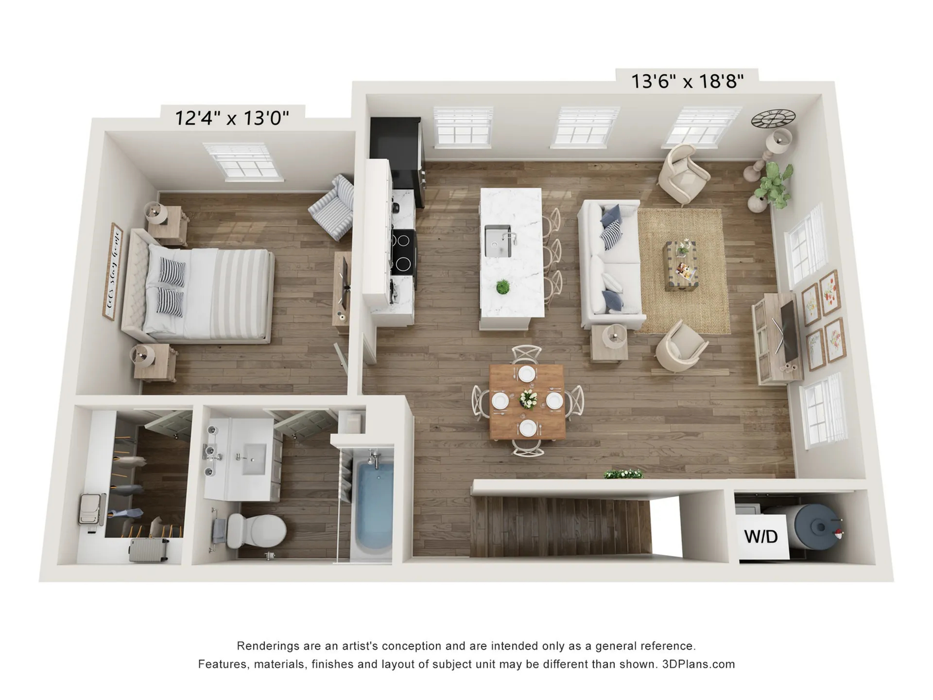 Bentley Flat Upper | Floor Plan