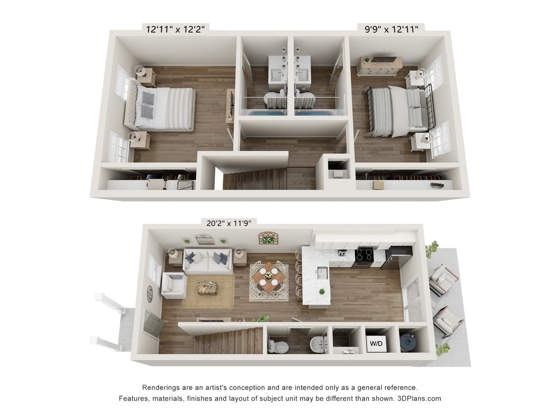 Ashton Townhome | Floor Plan